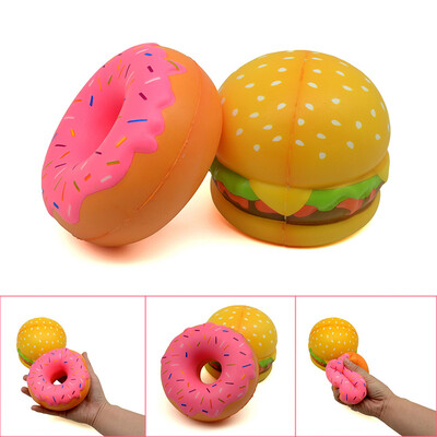 Siaonvr Stress Reliever Scented Hamburger Doughnut Super Slow Rising Kids Squeeze Toy
Siaonvr Stress Reliever Scented Hamburger Doughnut Super Slow Rising Kids Squeeze Toy