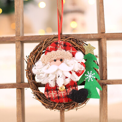 Tailored Christmas Wreath Door Hanging Trumpet Christmas Tree Decoration Rattan Ring
Tailored Christmas Wreath Door Hanging Trumpet Christmas Tree Decoration Rattan Ring