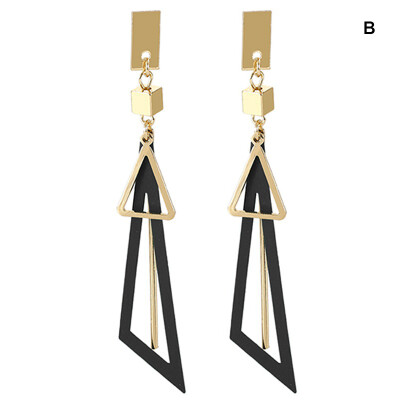 Fashion Women Korea Style Personality Geometric Shape Drop Earrings Innovate Long All-match Dangle Earrings
Fashion Women Korea Style Personality Geometric Shape Drop Earrings Innovate Long All-match Dangle Earrings