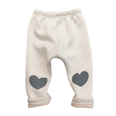 Warm Plus Velvet Kids Trousers Children Pants Autumn Winter Baby Girls Leggings Heart Print Girls Pants
Warm Plus Velvet Kids Trousers Children Pants Autumn Winter Baby Girls Leggings Heart Print Girls Pants