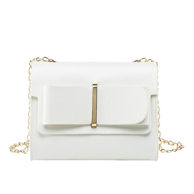 Women Fashion Square Solid Color Chain Bowknot Shoulder Bag Crossbody Pouch
Women Fashion Square Solid Color Chain Bowknot Shoulder Bag Crossbody Pouch