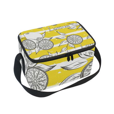 ALAZA Insulated Lunch Box Colorful Lemon Lunch Bag for Men Women Portable Tote Bag Cooler Bag
ALAZA Insulated Lunch Box Colorful Lemon Lunch Bag for Men Women Portable Tote Bag Cooler Bag