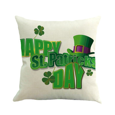 Happy green St Patricks day clover green hat Throw Pillow Cover Cushion Case Cotton Linen Material Decorative
Happy green St Patricks day clover green hat Throw Pillow Cover Cushion Case Cotton Linen Material Decorative