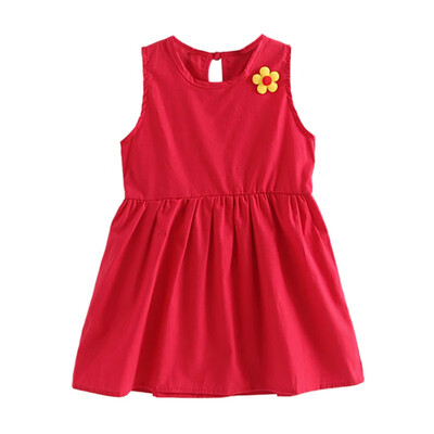 Girls Dress Kids Baby Girl Summer Solid Sleeveless Dress Children Casual Dresses Clothes Childrens Clothing For Girls
Girls Dress Kids Baby Girl Summer Solid Sleeveless Dress Children Casual Dresses Clothes Childrens Clothing For Girls