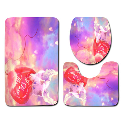 〖Follure〗3PCS Valentines Day Pattern Non Slip Toilet Seat Cover Rug Bathroom Set Decor
〖Follure〗3PCS Valentines Day Pattern Non Slip Toilet Seat Cover Rug Bathroom Set Decor