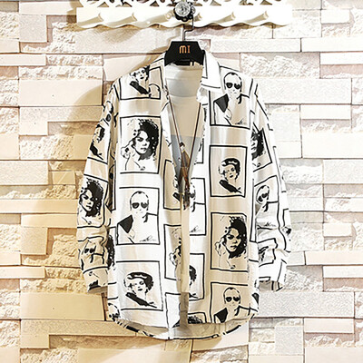 Tailored Mens Autumn New Casual Fashion Print loose Lapel Long Sleeve Shirt Tops
Tailored Mens Autumn New Casual Fashion Print loose Lapel Long Sleeve Shirt Tops