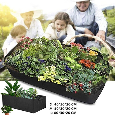 1pc5pcs Rectangle Breathable Planting Container Grow Bag Planter Pot Raised Plant Bed Garden Vegetable Box Planting SML
1pc5pcs Rectangle Breathable Planting Container Grow Bag Planter Pot Raised Plant Bed Garden Vegetable Box Planting SML