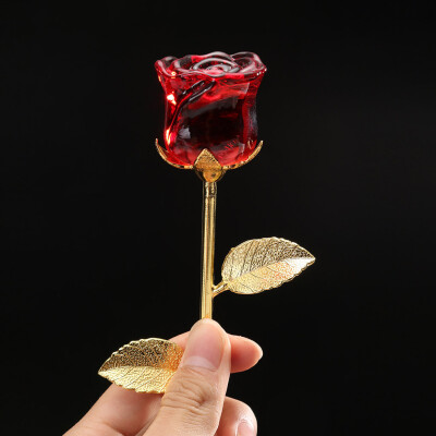 Toponeto Crystal Rose Flowers Home Decor Birthday Wedding Crafts Valentines Day Gift
Toponeto Crystal Rose Flowers Home Decor Birthday Wedding Crafts Valentines Day Gift