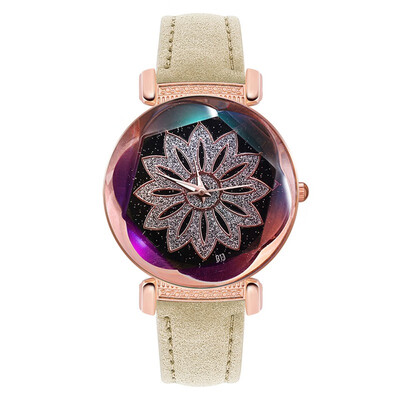 Women Quartz Magnet Buckle Starry Sky Flower Watch Luxury Ladies Stainless Steel Quartz Watch Lady Wristwatch Decoration
Women Quartz Magnet Buckle Starry Sky Flower Watch Luxury Ladies Stainless Steel Quartz Watch Lady Wristwatch Decoration
