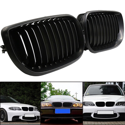 Replacement For BMW 5 Series E46 2002-2005 1 Pair Front Left Right Hood Grille Matte Black Grill
Replacement For BMW 5 Series E46 2002-2005 1 Pair Front Left Right Hood Grille Matte Black Grill