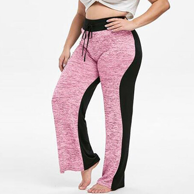 Gobestart Fashion Womens Casual Plus Size Splice Elastic Waist Bandage Loose Flare Pants
Gobestart Fashion Womens Casual Plus Size Splice Elastic Waist Bandage Loose Flare Pants