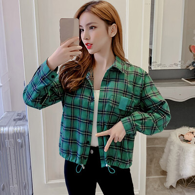 Fashion Plaid Shirt Female College style Women\s Flannel Blouses Long Sleeve Shirt Plus Size Cotton Blusas Office Tops
Fashion Plaid Shirt Female College style Women\s Flannel Blouses Long Sleeve Shirt Plus Size Cotton Blusas Office Tops
