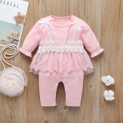New Autumn Baby Girl Clothes 0-9M Newborn Cute Long Sleeve Romper Bodysuits Lace Floral Dress Jumpsuit Clothes
New Autumn Baby Girl Clothes 0-9M Newborn Cute Long Sleeve Romper Bodysuits Lace Floral Dress Jumpsuit Clothes