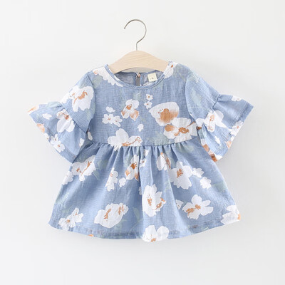 Summer Baby Girls Floral Print Casual Dress Cotton Kids Flare Sleeve Dresses Sundress Outfits
Summer Baby Girls Floral Print Casual Dress Cotton Kids Flare Sleeve Dresses Sundress Outfits