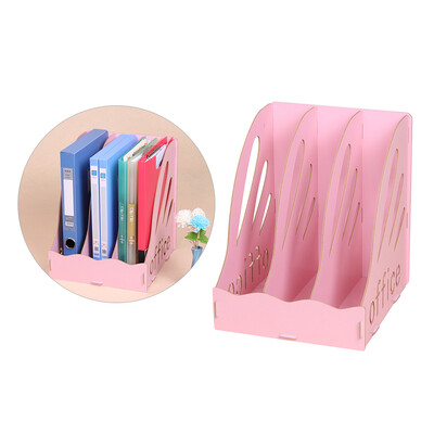 Wood Desktop File Organizer Document Folder Holder 3 Upright Sections for Office School Students
Wood Desktop File Organizer Document Folder Holder 3 Upright Sections for Office School Students