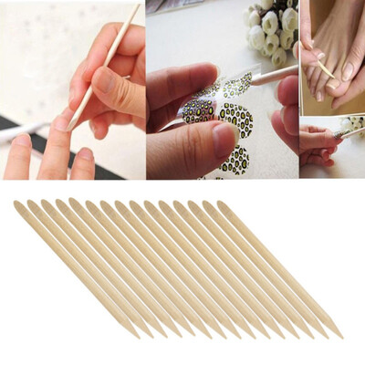 Wooden Cuticle Pushers Remover Double Sided Nail Art Wood Stick Manicure Pedicure Tool
Wooden Cuticle Pushers Remover Double Sided Nail Art Wood Stick Manicure Pedicure Tool