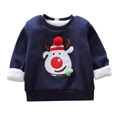 Autumn Kids Sweatshirt Baby Boy Girl Christmas Cartoon Thicken Velvet Sweatshirts Casual Toddler Blouse Long Sleeve Outerwear Cl
Autumn Kids Sweatshirt Baby Boy Girl Christmas Cartoon Thicken Velvet Sweatshirts Casual Toddler Blouse Long Sleeve Outerwear Cl