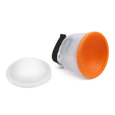 Universal On-Camera Speedlite Flash Light Diffuser Light Sphere with White Orange Domes for Canon Sony Yongnuo Speedlight
Universal On-Camera Speedlite Flash Light Diffuser Light Sphere with White Orange Domes for Canon Sony Yongnuo Speedlight