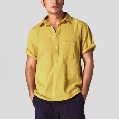 Toponeto Mens Baggy Cotton Linen Solid Color Short Sleeve Retro T Shirts Tops Blouse
Toponeto Mens Baggy Cotton Linen Solid Color Short Sleeve Retro T Shirts Tops Blouse
