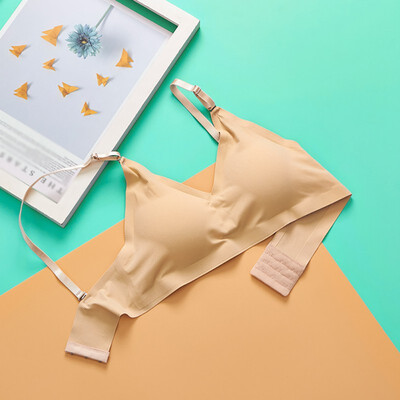 Womens Bra Stylish Beautiful Seamless Comfortable Breathable Solid Color Triangle Cup Bra
Womens Bra Stylish Beautiful Seamless Comfortable Breathable Solid Color Triangle Cup Bra