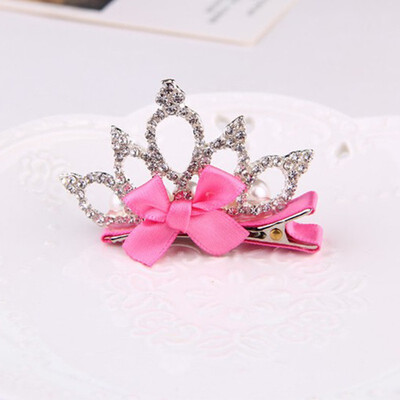 4 Shapes Rhinestone Crown Hair Clip Shiny Bow Princess Queen Children Accessories Hair Barrettes 
4 Shapes Rhinestone Crown Hair Clip Shiny Bow Princess Queen Children Accessories Hair Barrettes