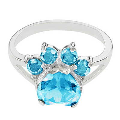 birthday jewelry Dog Animal Paw Print Birthstone Sterling Ring Pet Paw at The Animal Simple Fashion ring For Lovers
birthday jewelry Dog Animal Paw Print Birthstone Sterling Ring Pet Paw at The Animal Simple Fashion ring For Lovers