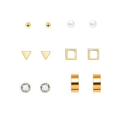 6 Pairsset Women Girls Earrings Set Mini Triangular Square Crystal Stud Earrings Jewelry
6 Pairsset Women Girls Earrings Set Mini Triangular Square Crystal Stud Earrings Jewelry