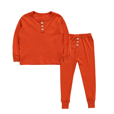 Baby Kids Boys Girls Clothes 1-6T Solid Print Outfits Set Lovely Long Sleeve Blouse TopsPants Sleepwear Pajamas
Baby Kids Boys Girls Clothes 1-6T Solid Print Outfits Set Lovely Long Sleeve Blouse TopsPants Sleepwear Pajamas