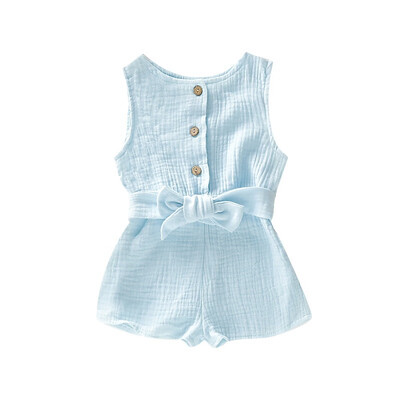 Infant Baby Sleeveless Solid Print Rompers Kids Girls Bodysuit Jumpsuit Overalls Newborn Clothes
Infant Baby Sleeveless Solid Print Rompers Kids Girls Bodysuit Jumpsuit Overalls Newborn Clothes