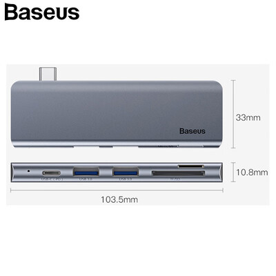Baseus 5 in 1 Multifunction Computer Type-C HUB To USB 30 Data Transfer PD Charge for MacBook Huawei Samsung laptop Accessory
Baseus 5 in 1 Multifunction Computer Type-C HUB To USB 30 Data Transfer PD Charge for MacBook Huawei Samsung laptop Accessory