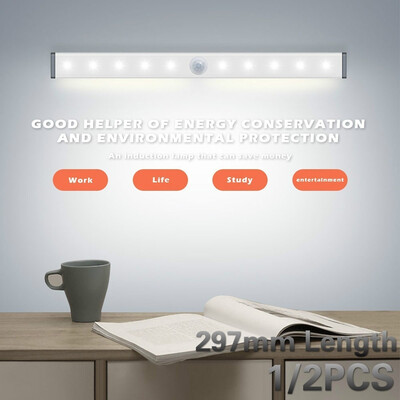 12PCS 20 LED Motion Sensor Wireless Battery Powered Closet Lamp Cabinet Night Light WarmCold Light Bar
12PCS 20 LED Motion Sensor Wireless Battery Powered Closet Lamp Cabinet Night Light WarmCold Light Bar