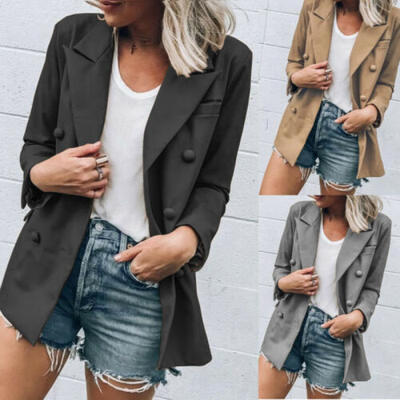 Women Fit Fashion Business Blazer Suit Work Jacket Long Sleeve Coat Outwear Tops
Women Fit Fashion Business Blazer Suit Work Jacket Long Sleeve Coat Outwear Tops