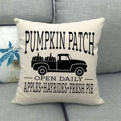 Halloween Thanksgiving Cotton Linen Pillow Case Pumpkin Pillow Set Pumpkin Truck Maple Leaf Cushion Cover
Halloween Thanksgiving Cotton Linen Pillow Case Pumpkin Pillow Set Pumpkin Truck Maple Leaf Cushion Cover