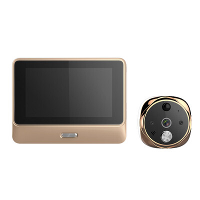 Doorbell 5-Inch Digital LCD Screen Video Viewer WiFi Infrared Night Door Peephole Camera Video Intercom Doorbell
Doorbell 5-Inch Digital LCD Screen Video Viewer WiFi Infrared Night Door Peephole Camera Video Intercom Doorbell