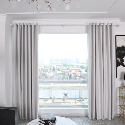 Gobestart Solid Color Blackout Curtains Office Plant Balcony Insulation Curtain Fabric
Gobestart Solid Color Blackout Curtains Office Plant Balcony Insulation Curtain Fabric