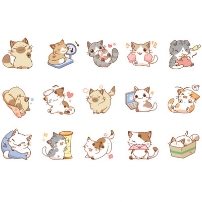 Cute Cat Akita Dog Diary Stickers Paper Sticker Diy Hand Account Sticker Gift Seal Sticker Children Supplies
Cute Cat Akita Dog Diary Stickers Paper Sticker Diy Hand Account Sticker Gift Seal Sticker Children Supplies