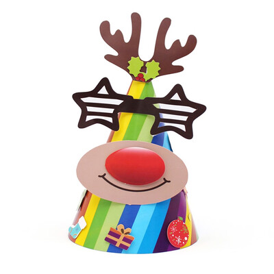 Toponeto Christmas Decorations Cartoon Children Christmas Hat Cardboard Children Hat
Toponeto Christmas Decorations Cartoon Children Christmas Hat Cardboard Children Hat
