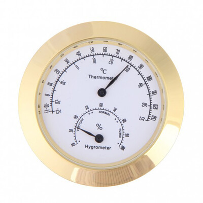 Round Thermometer Hygrometer Humidity Temperature Meter for Violin Guitar Case Instrument Care Monitoring Meter Tool
Round Thermometer Hygrometer Humidity Temperature Meter for Violin Guitar Case Instrument Care Monitoring Meter Tool