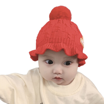 Winter Newborn Cute Warm Kids Girls Boys Baby Ball Design Hats Cartoon Print Knitted Wool Hemming Caps
Winter Newborn Cute Warm Kids Girls Boys Baby Ball Design Hats Cartoon Print Knitted Wool Hemming Caps