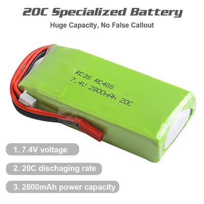 2S 74V 2800mAh 20C Lipo Battery for RADIOLINK RC3S RC4GS RC6GS Remote Controller 
2S 74V 2800mAh 20C Lipo Battery for RADIOLINK RC3S RC4GS RC6GS Remote Controller
