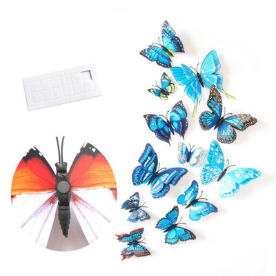 12pcslot 3D PVC Wall Stickers Magnet Butterflies DIY Wall Sticker Decor Poster Kids Rooms Home Decoration
12pcslot 3D PVC Wall Stickers Magnet Butterflies DIY Wall Sticker Decor Poster Kids Rooms Home Decoration