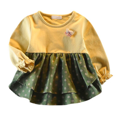 Baby girl Blouse Patchwork Shirts Kids Long Sleeve Cotton Girl Blouses Clothing Autumn Baby Girls Shirts 2018 Fashion
Baby girl Blouse Patchwork Shirts Kids Long Sleeve Cotton Girl Blouses Clothing Autumn Baby Girls Shirts 2018 Fashion