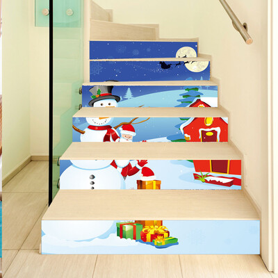 Tailored 3D Christmas Decor Stairs Wall Stickers Self Adhesive Door Mural Decals DIY Home 
Tailored 3D Christmas Decor Stairs Wall Stickers Self Adhesive Door Mural Decals DIY Home