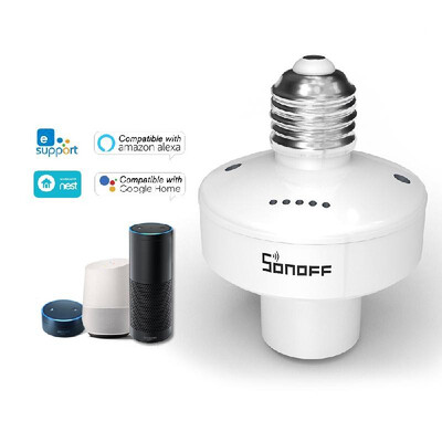 SONOFF SlampherR2 ITEAD Wi-Fi Smarts Light Bulb Holder 433MHz RF Wirelessly Lamp Holder Intelligent APP Control Voice Control Comp
SONOFF SlampherR2 ITEAD Wi-Fi Smarts Light Bulb Holder 433MHz RF Wirelessly Lamp Holder Intelligent APP Control Voice Control Comp