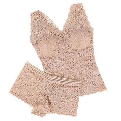 Fashion Sexy 2 piece Woman Lace Sexy Underwear Women Solid Color Bras&Panties Set Wire Free Push Up V-neck Bra Sets
Fashion Sexy 2 piece Woman Lace Sexy Underwear Women Solid Color Bras&Panties Set Wire Free Push Up V-neck Bra Sets