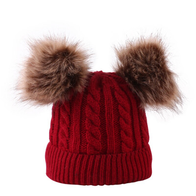 Baby Hats Newborn Cute Autumn Winter Warm Cap Kids Baby Ball Design Hats Knitted Wool Hemming Caps Lovely New
Baby Hats Newborn Cute Autumn Winter Warm Cap Kids Baby Ball Design Hats Knitted Wool Hemming Caps Lovely New