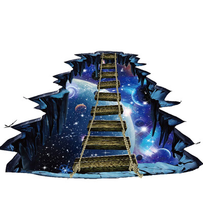 3D PVC Suspension Bridge Removable Floor Sticker Wall Stickers for Shop Room Floor Wall Decor Decorative
3D PVC Suspension Bridge Removable Floor Sticker Wall Stickers for Shop Room Floor Wall Decor Decorative