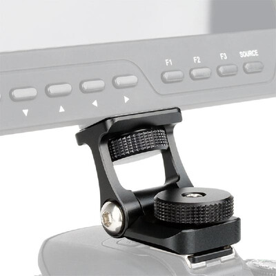 Video Monitor Cold Shoe Mount Adapter Holder Bracket 180° Rotation 14 Inch Screw for DSLR Camera Camcorder LED Video Light Microp
Video Monitor Cold Shoe Mount Adapter Holder Bracket 180° Rotation 14 Inch Screw for DSLR Camera Camcorder LED Video Light Microp
