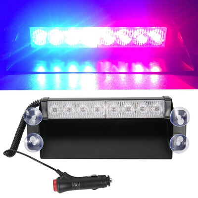 8 LED 12V Car Auto Windshield Dashboard Emergency Warning Light Flashing Strobe Signal Lamp Lightbar with Sucker
8 LED 12V Car Auto Windshield Dashboard Emergency Warning Light Flashing Strobe Signal Lamp Lightbar with Sucker