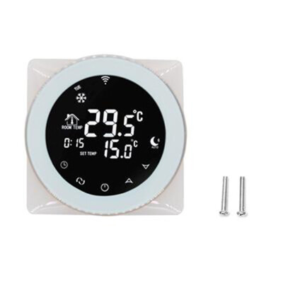 Programmable Wifi Voice Water Heating Thermostat Replacement for Alexa Google Home Digital Temperature Controller
Programmable Wifi Voice Water Heating Thermostat Replacement for Alexa Google Home Digital Temperature Controller